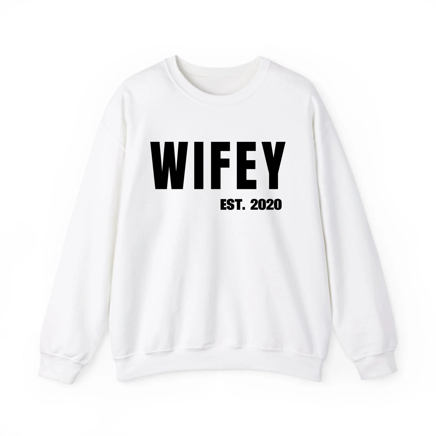mamagibt Personalisiertes Partner Sweatshirt Wifey