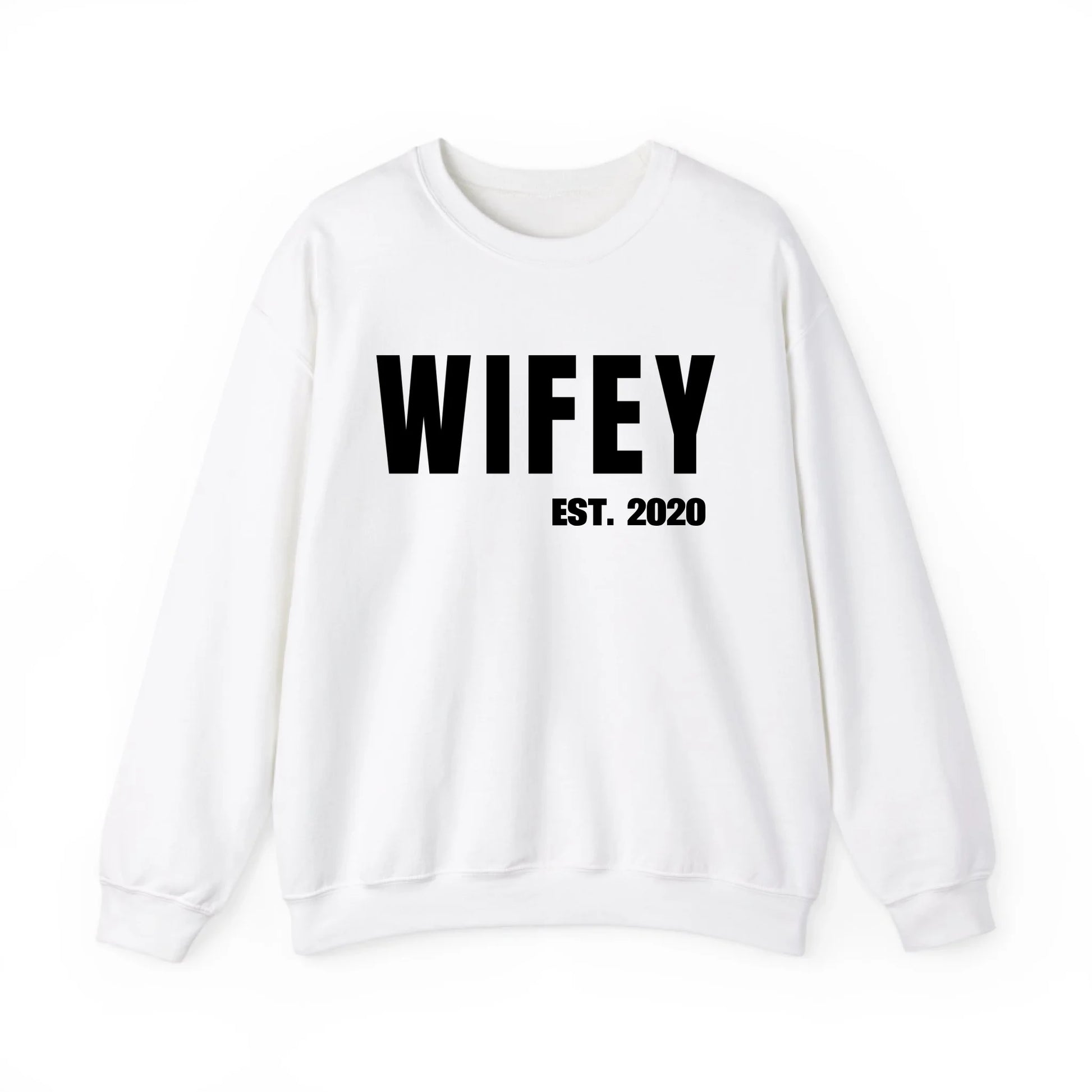 mamagibt Personalisiertes Partner Sweatshirt Wifey