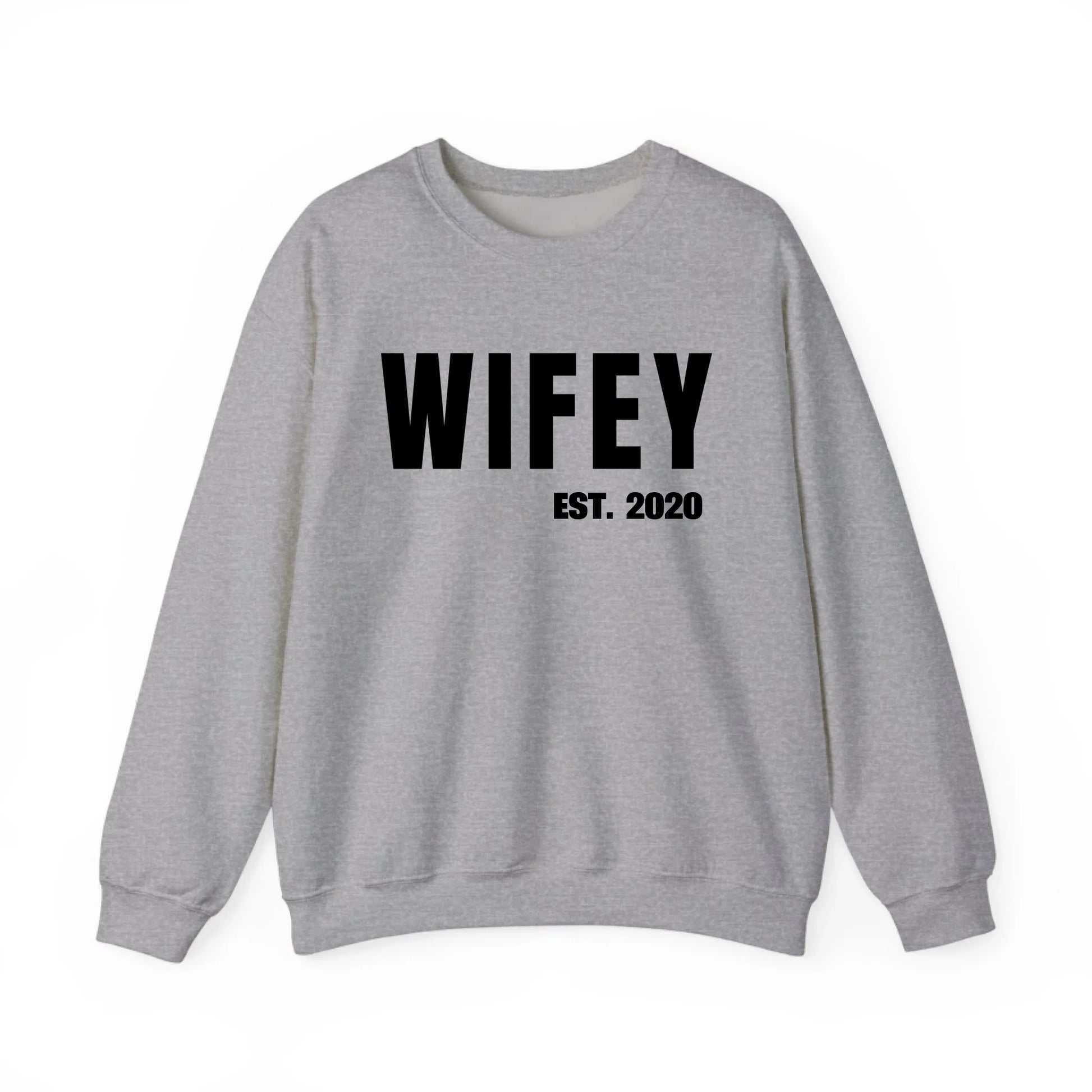 mamagibt Personalisiertes Partner Sweatshirt Wifey