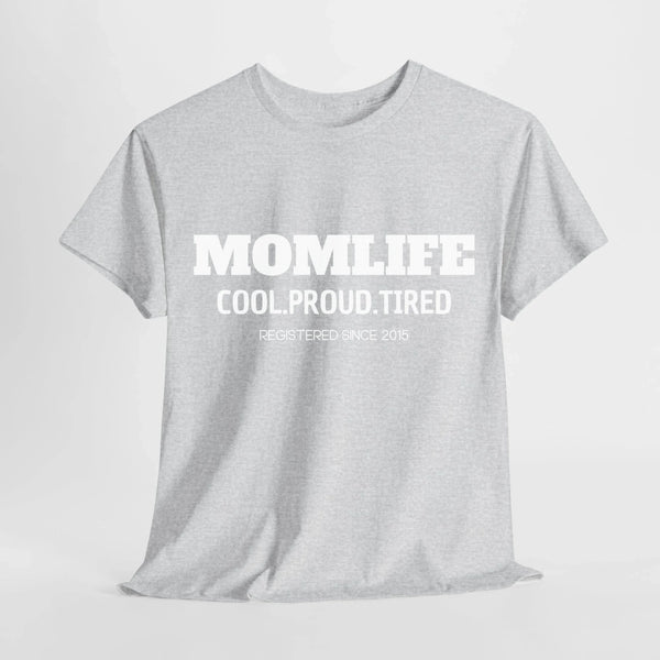 Mama T-Shirt Momlife personalisiert