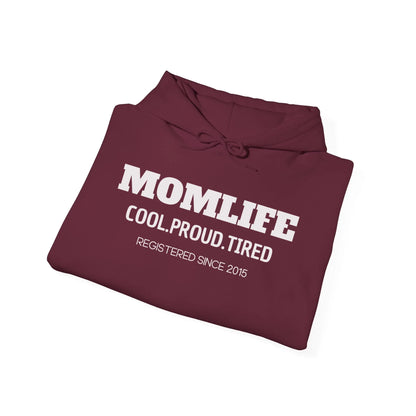 mamagibt Mama Hoodie Momlife personalisiert mit Datum