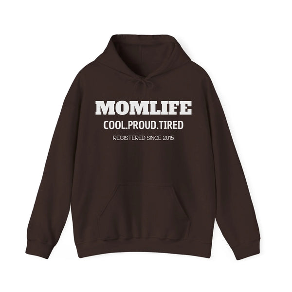 Mama Hoodie Momlife personalisiert mit Datum