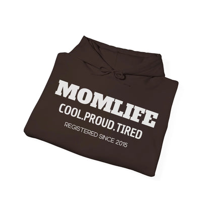 mamagibt Mama Hoodie Momlife personalisiert mit Datum