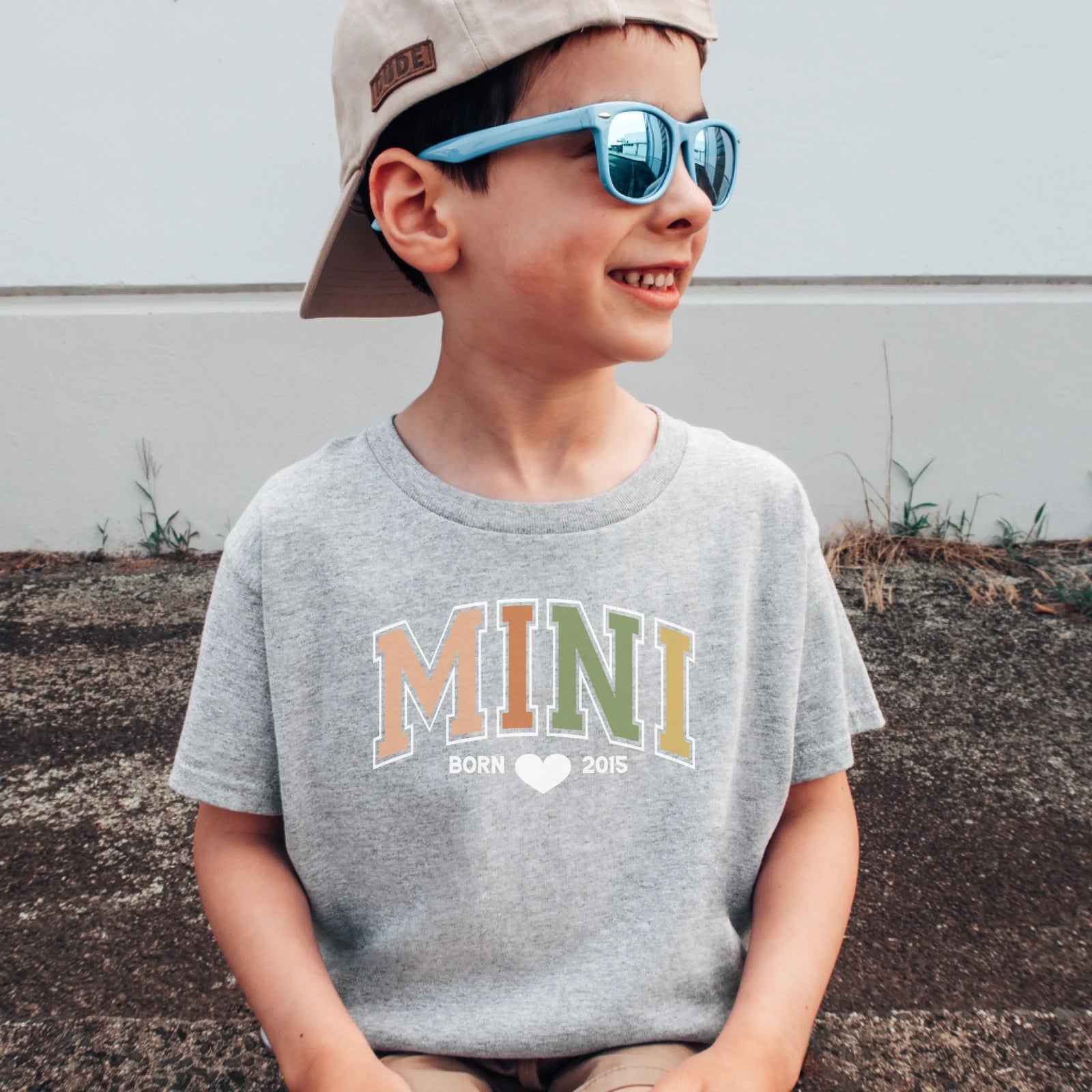 mamagibt T-Shirt Kinder Mama und Ich Napa Earth T-Shirt Kinder Mama und Ich Napa Earth Sport Grey