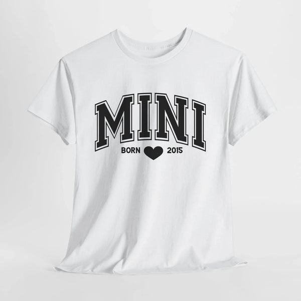 T-Shirt Kinder Mama und Ich Schwarz