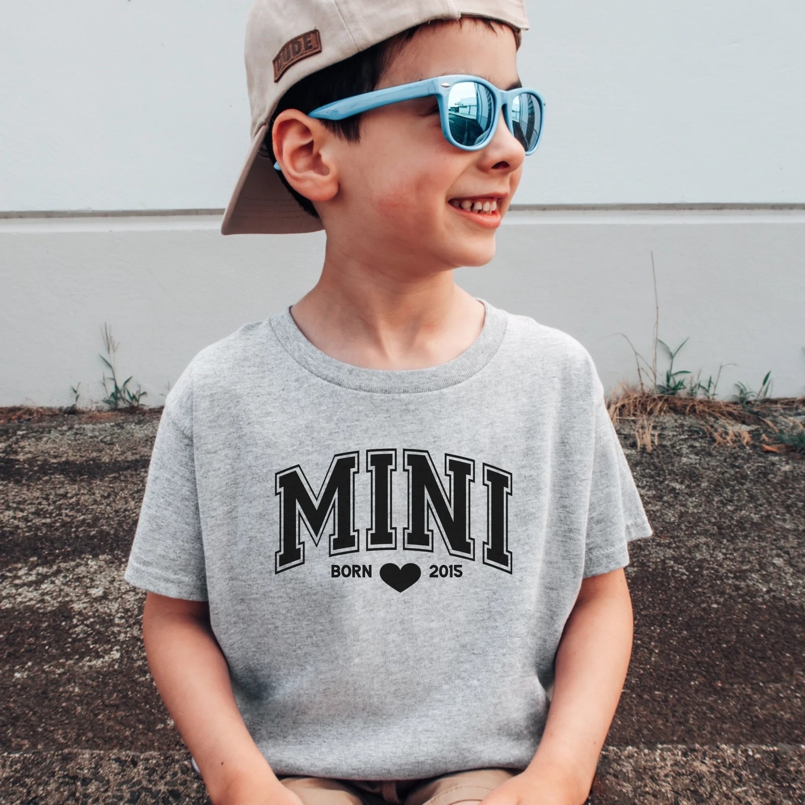 mamagibt T-Shirt Kinder Mama und Ich Schwarz