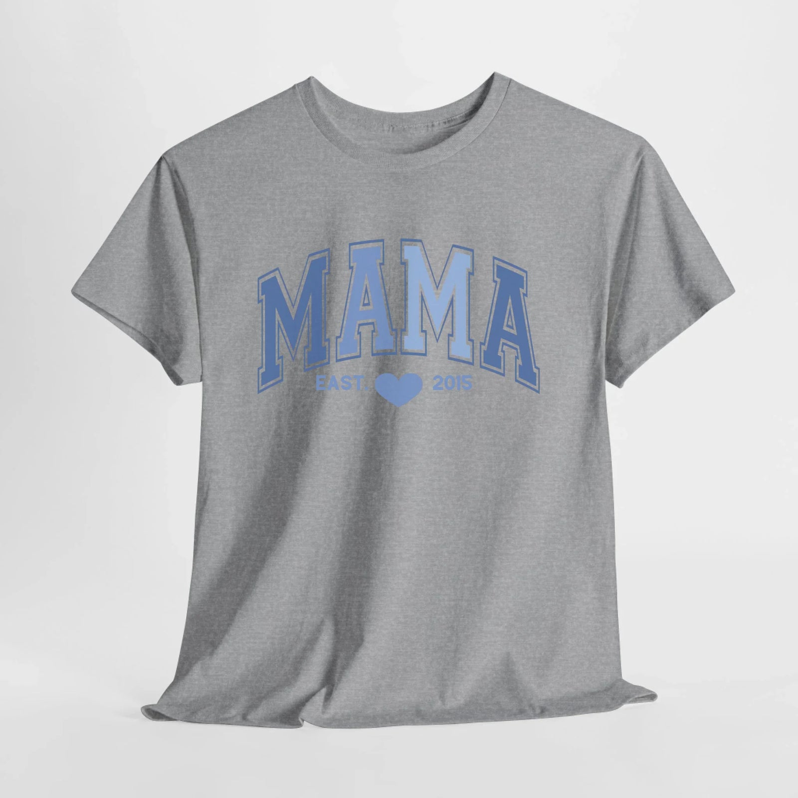 mamagibt T-Shirt Mama und Ich Blau