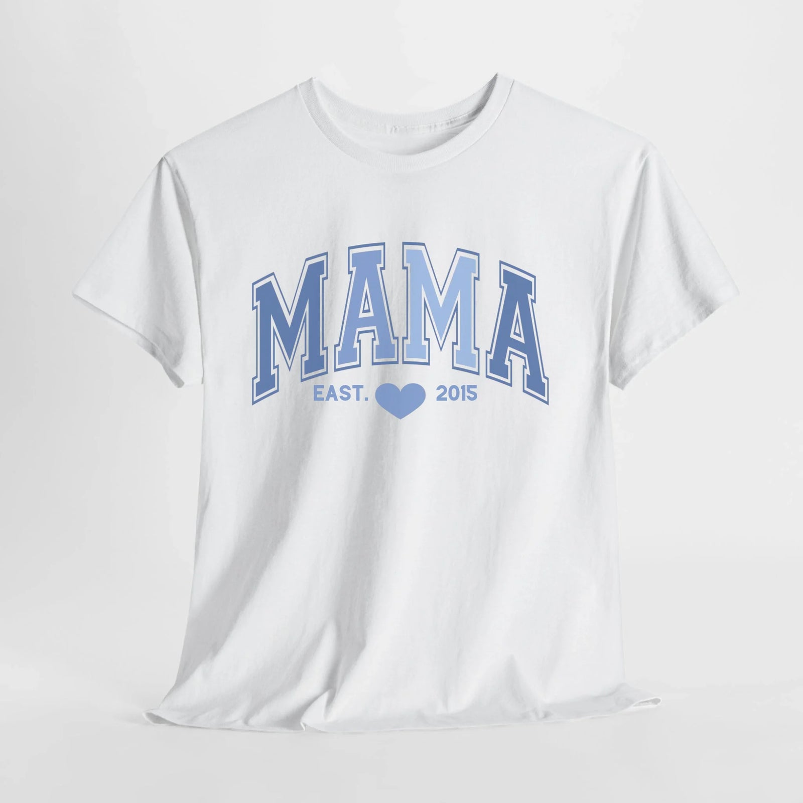 mamagibt T-Shirt Mama und Ich Blau