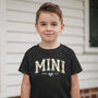 Printify T-Shirt Kinder Mama und Ich Bagger T-Shirt Kinder Mama und Ich Bagger Black