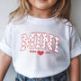 mamagibt T-Shirt Kinder Mama und Ich Herzchen T-Shirt Kinder Mama und Ich Herzchen White