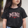 mamagibt T-Shirt Kinder Mama und Ich Herzchen T-Shirt Kinder Mama und Ich Herzchen Black