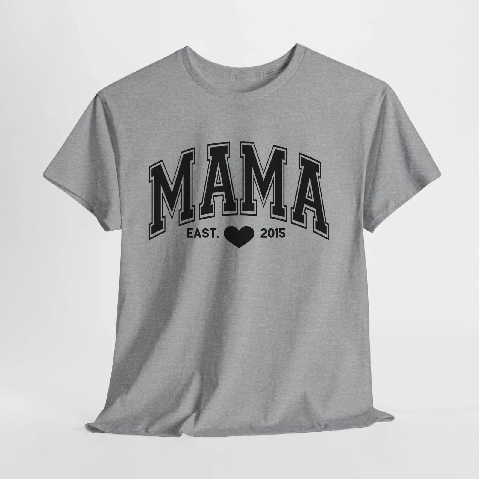 mamagibt T-Shirt Mama und Mini Schwarz