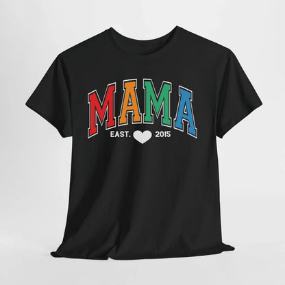 mamagibt T-Shirt Mama und Mini Bunt