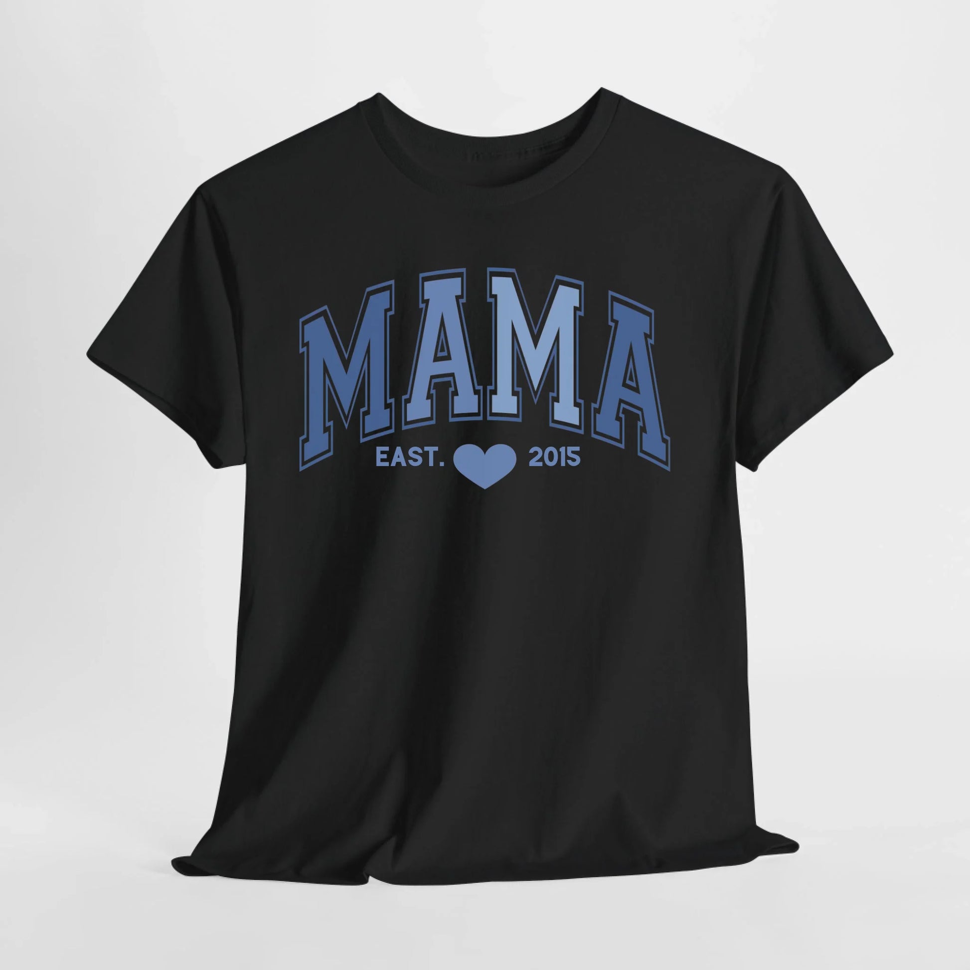 mamagibt T-Shirt Mama und Mini Blau