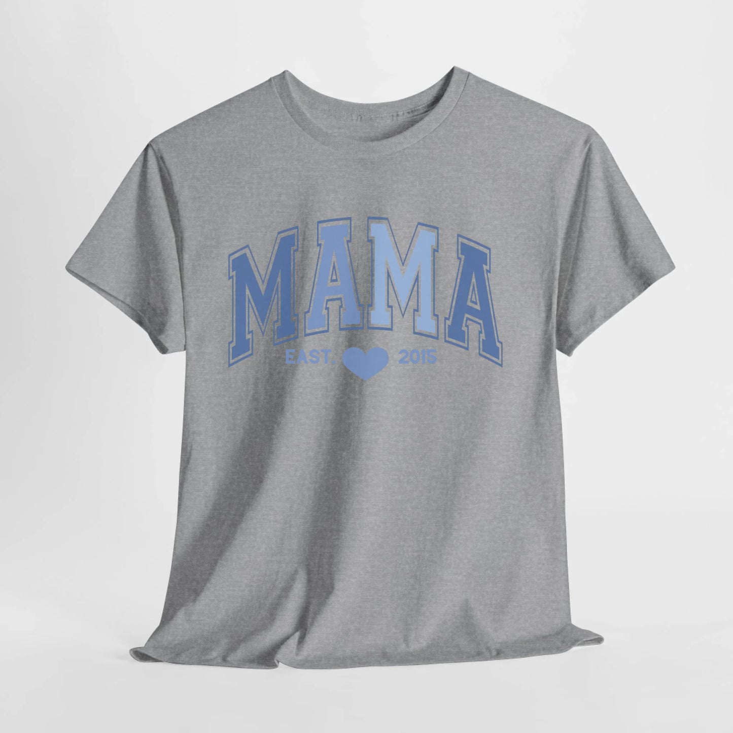 mamagibt T-Shirt Mama und Mini Blau