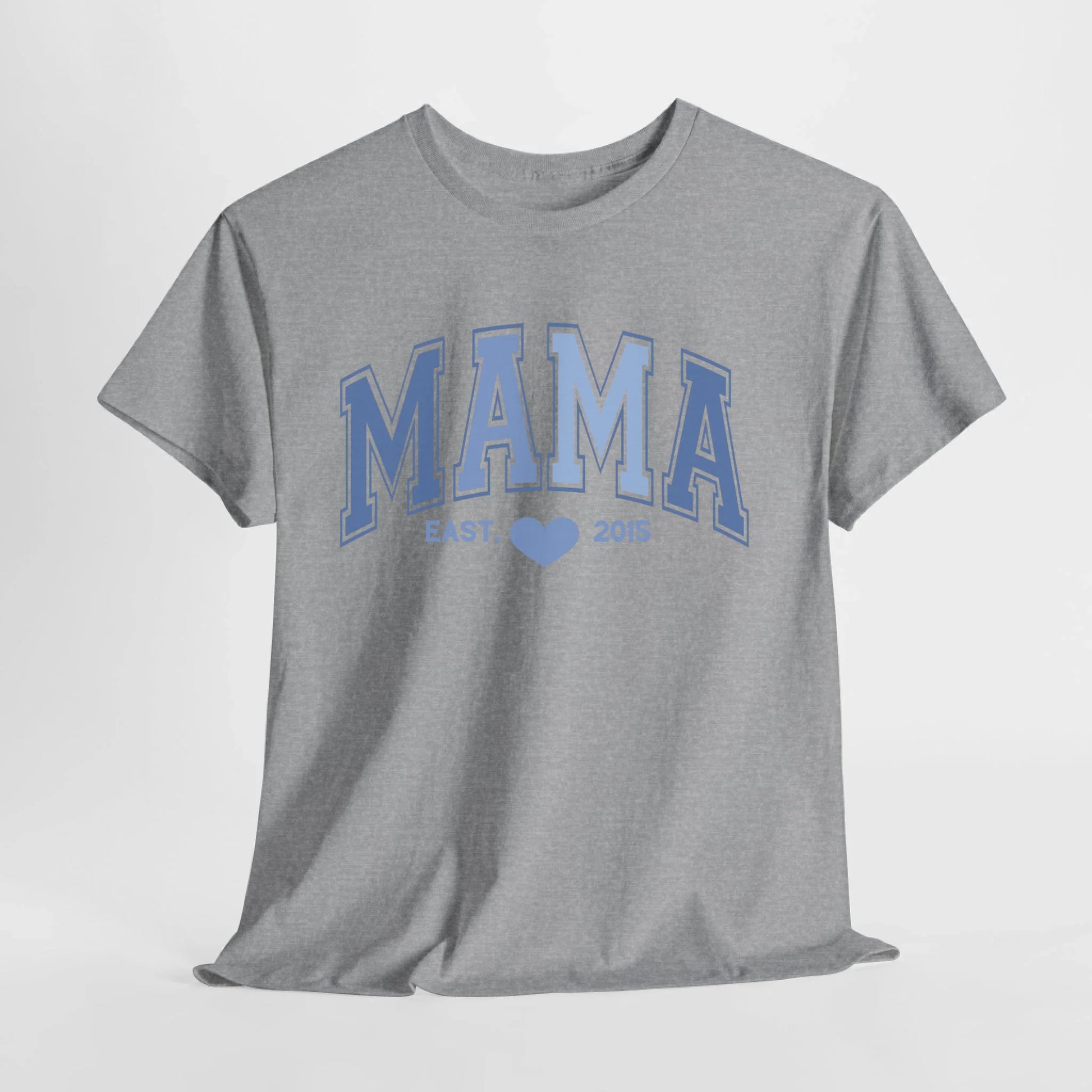 mamagibt T-Shirt Mama und Mini Blau
