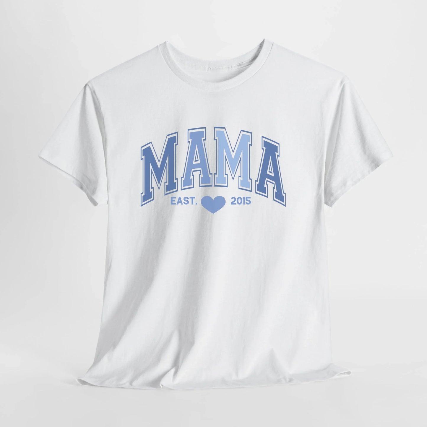 mamagibt T-Shirt Mama und Mini Blau