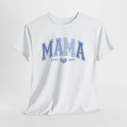mamagibt T-Shirt Mama und Mini Blau