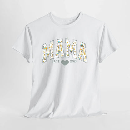 mamagibt T-Shirt Mama und Mini Bagger