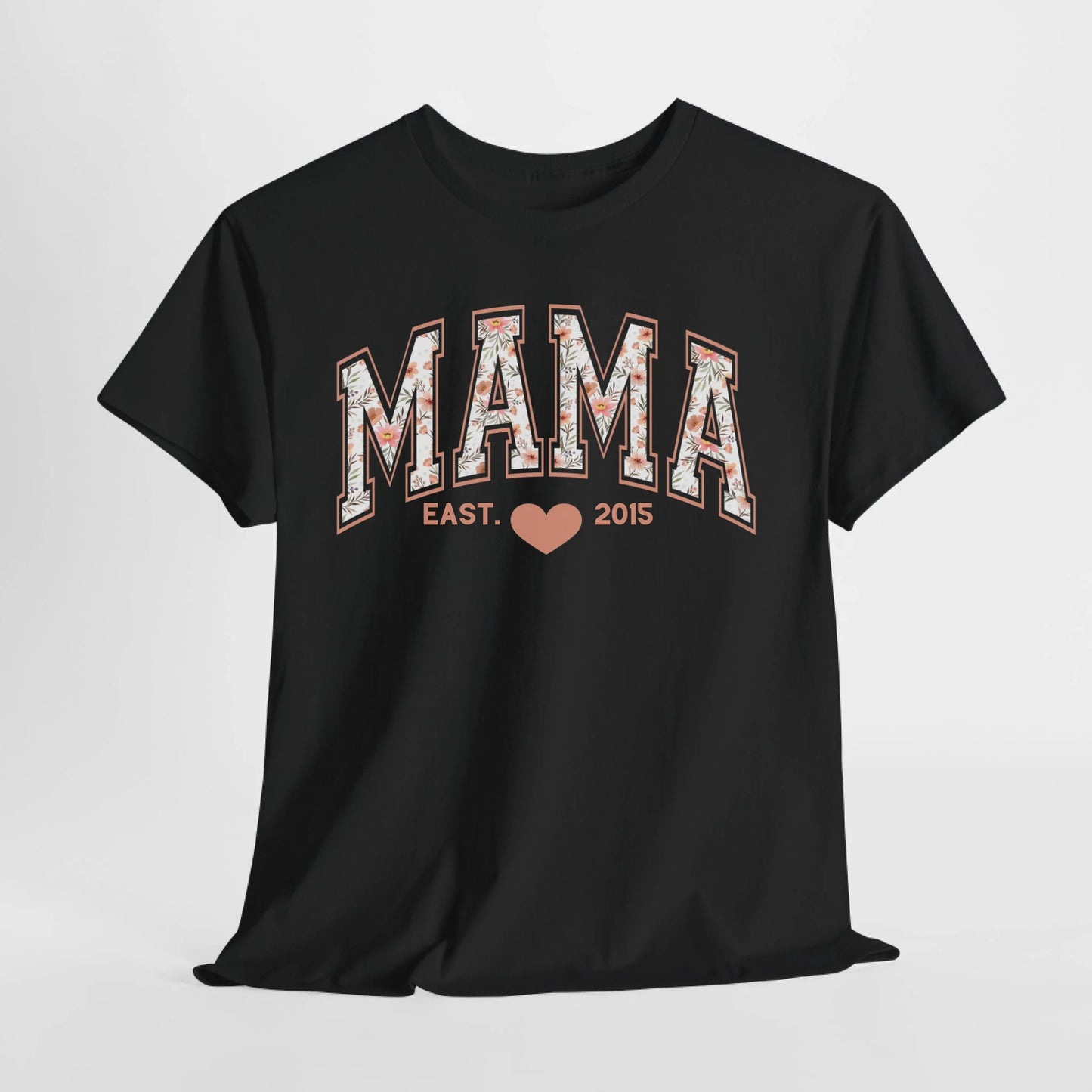 mamagibt T-Shirt Mama und Mini Blumen