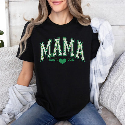 mamagibt T-Shirt Mama und Mini Dinosaurier T-Shirt Mama und Mini Dinosaurier Black