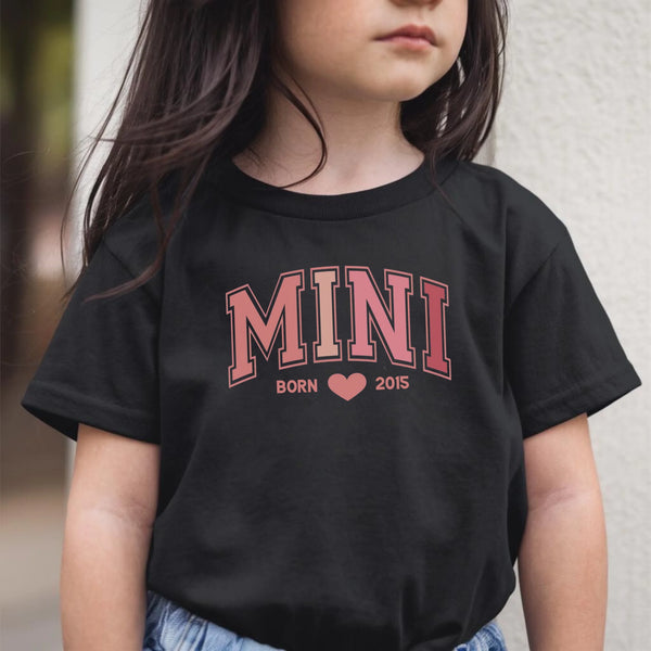T-Shirt Baby  Mama und Ich pink