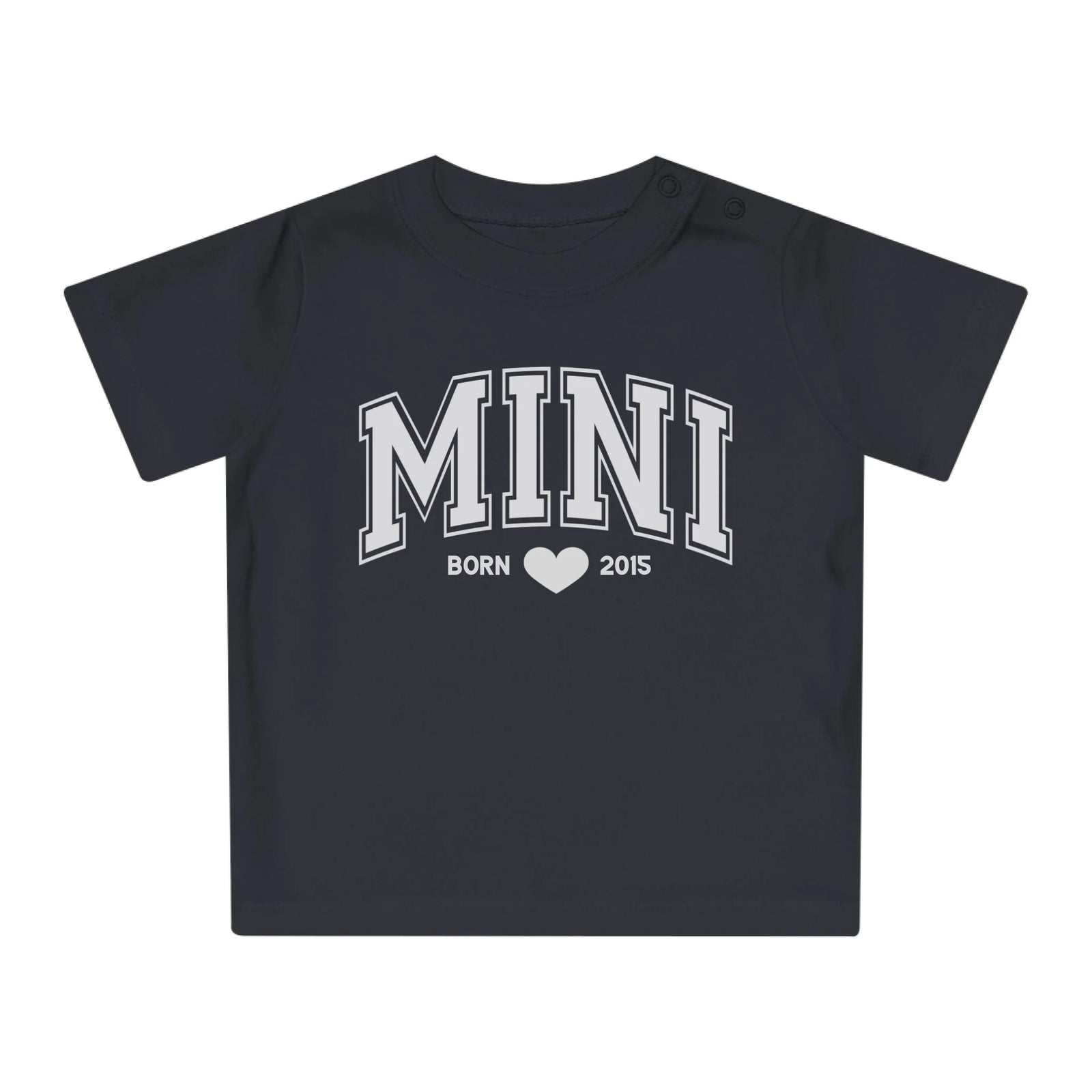 mamagibt T-Shirt Baby Mama und Ich Weiß
