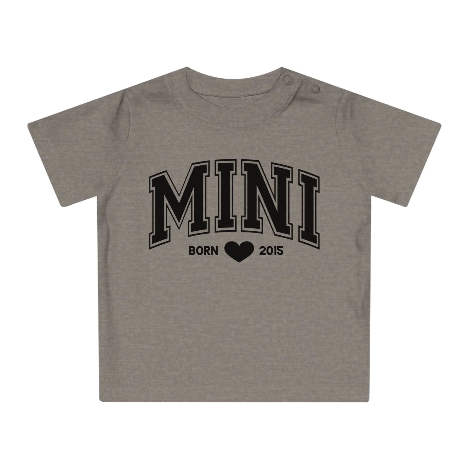 mamagibt T-Shirt Baby Mama und Ich Schwarz