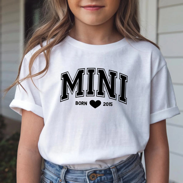 T-Shirt Baby  Mama und Ich Schwarz