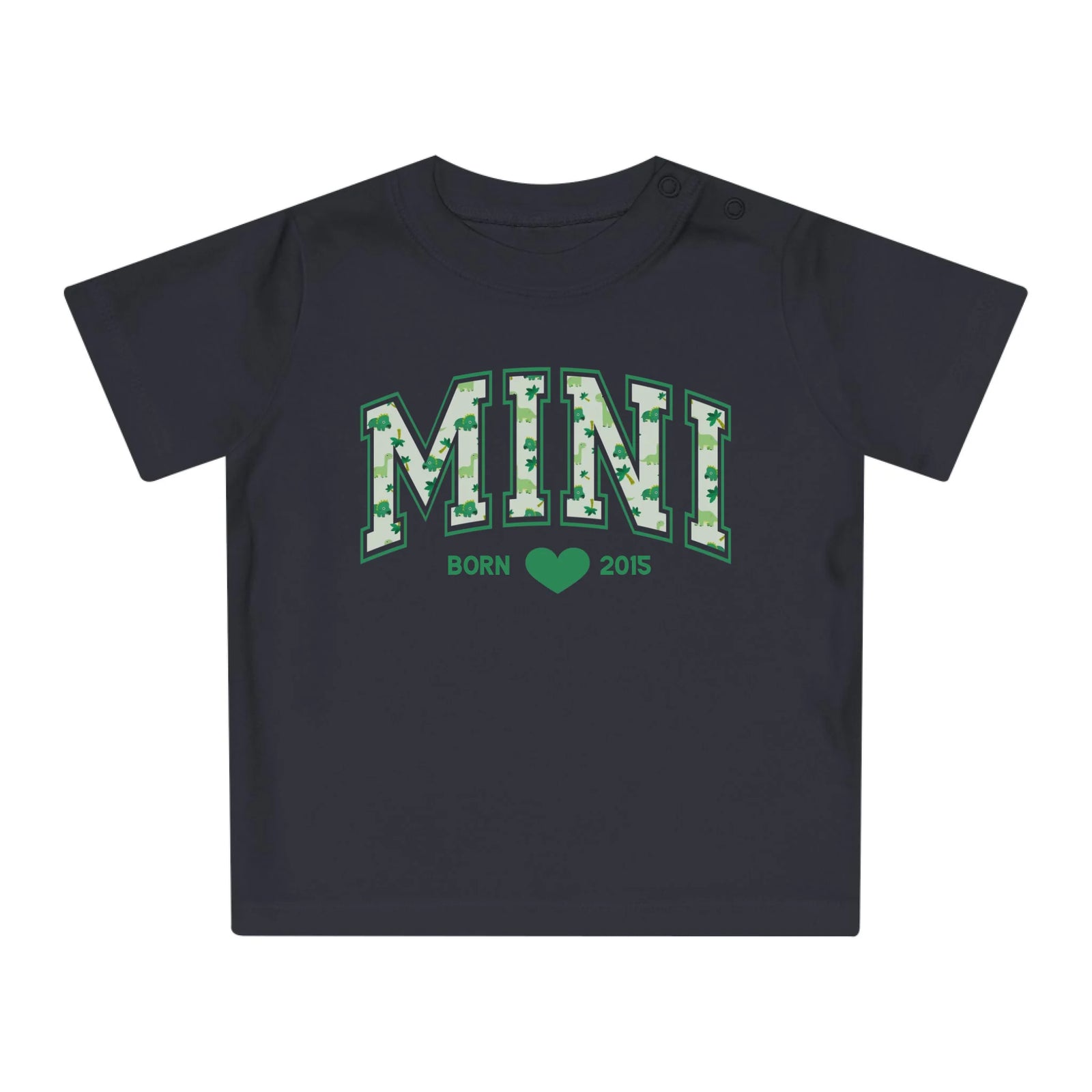 mamagibt T-Shirt Baby Mama und Ich Dinosaurier T-Shirt Baby Mama und Ich Dinosaurier Black