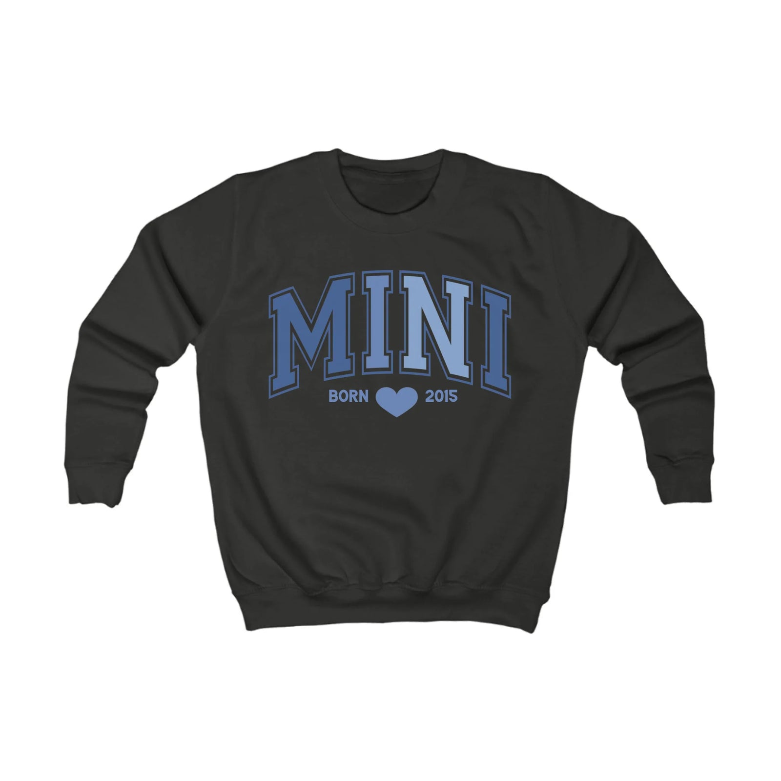 mamagibt Sweatshirt Kinder Mama und Ich Blau