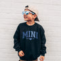 mamagibt Sweatshirt Kinder Mama und Ich Blau Sweatshirt Kinder Mama und Ich Blau Jet Black