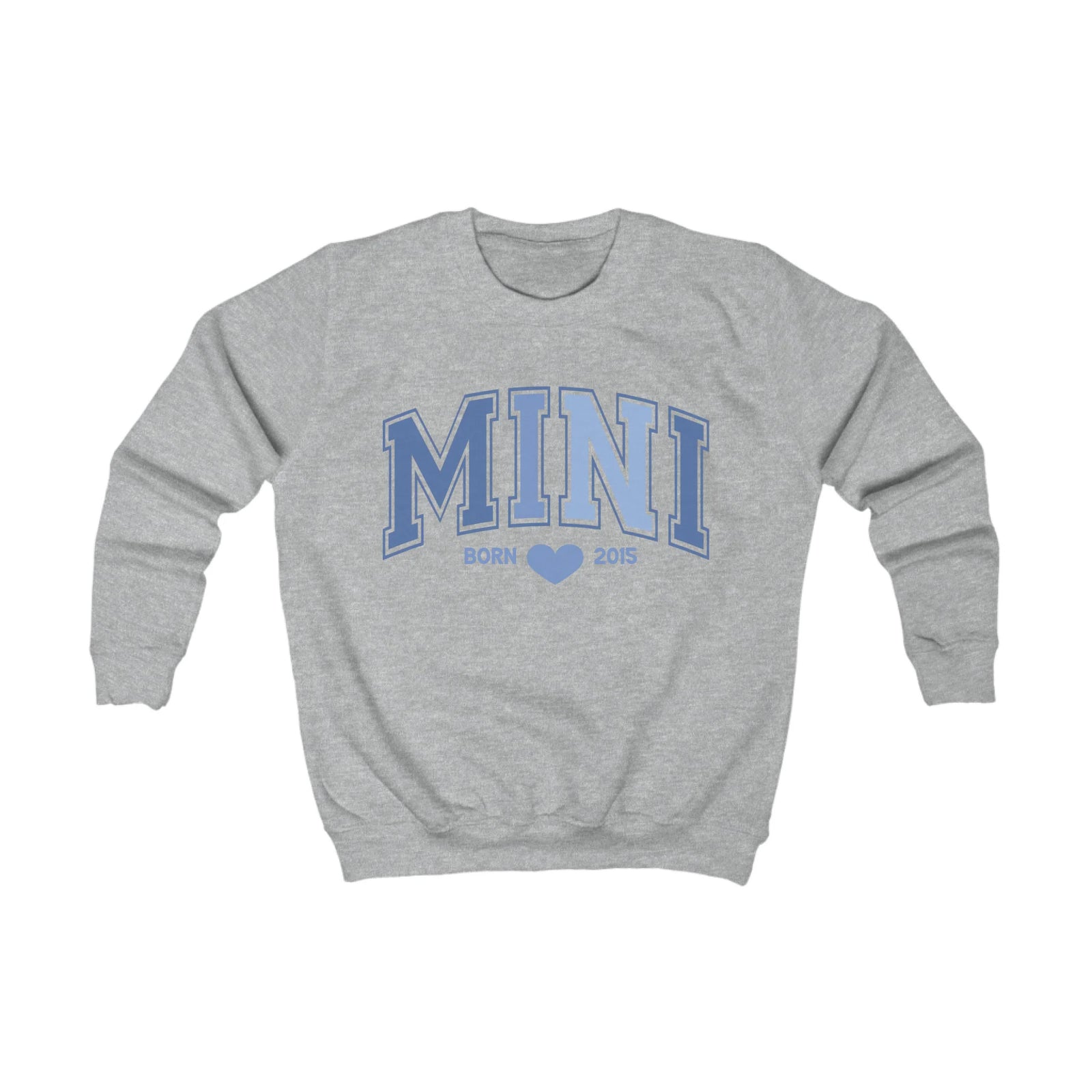 mamagibt Sweatshirt Kinder Mama und Ich Blau