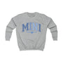 mamagibt Sweatshirt Kinder Mama und Ich Blau