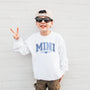 mamagibt Sweatshirt Kinder Mama und Ich Blau Sweatshirt Kinder Mama und Ich Blau Arctic White