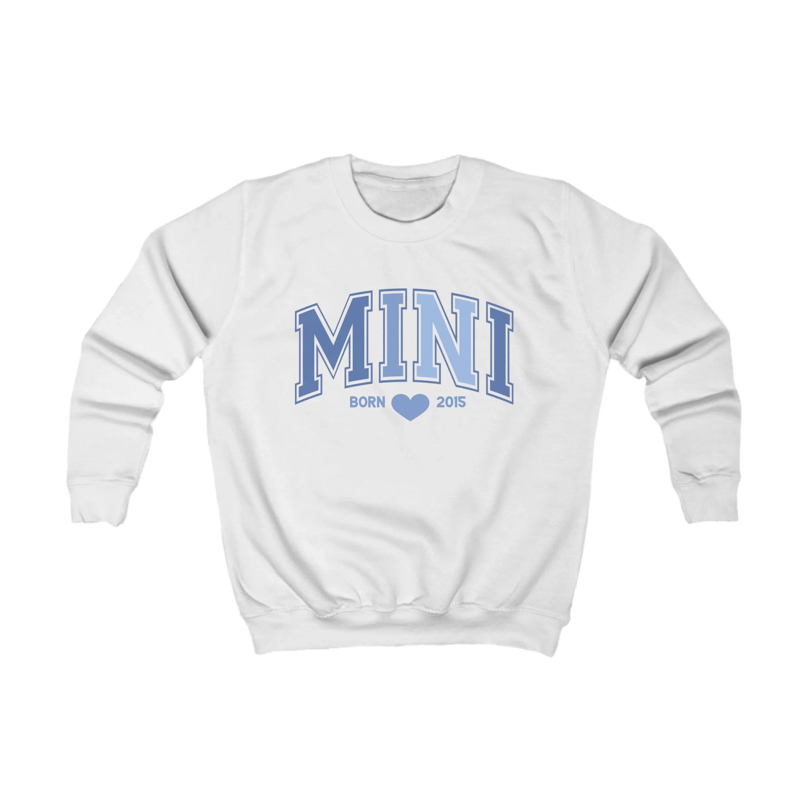mamagibt Sweatshirt Kinder Mama und Ich Blau