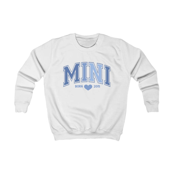 Sweatshirt Kinder Mama und Ich Blau