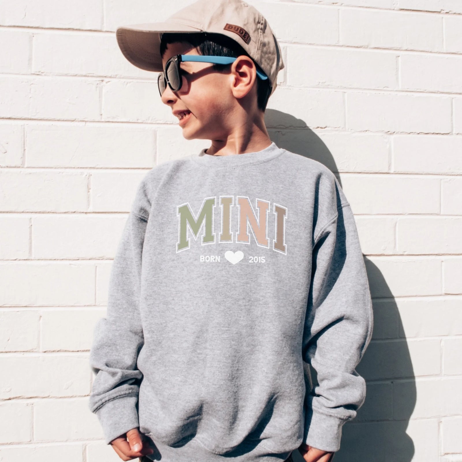 mamagibt Sweatshirt Kinder Mama und Ich Carmel Sands Sweatshirt Kinder Mama und Ich Carmel Sands Heather Grey