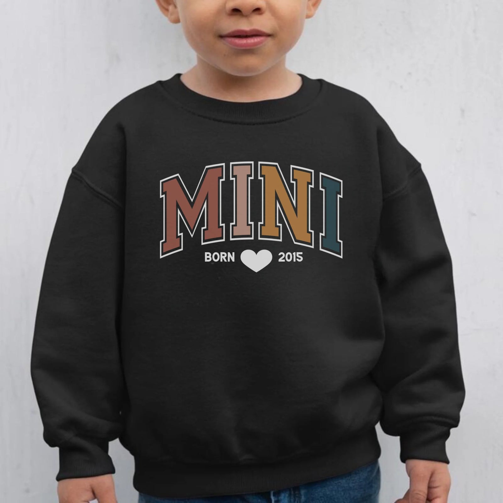 mamagibt Sweatshirt Kinder Mama und ich Montana Shades Sweatshirt Kinder Mama und ich Montana Shades Jet Black