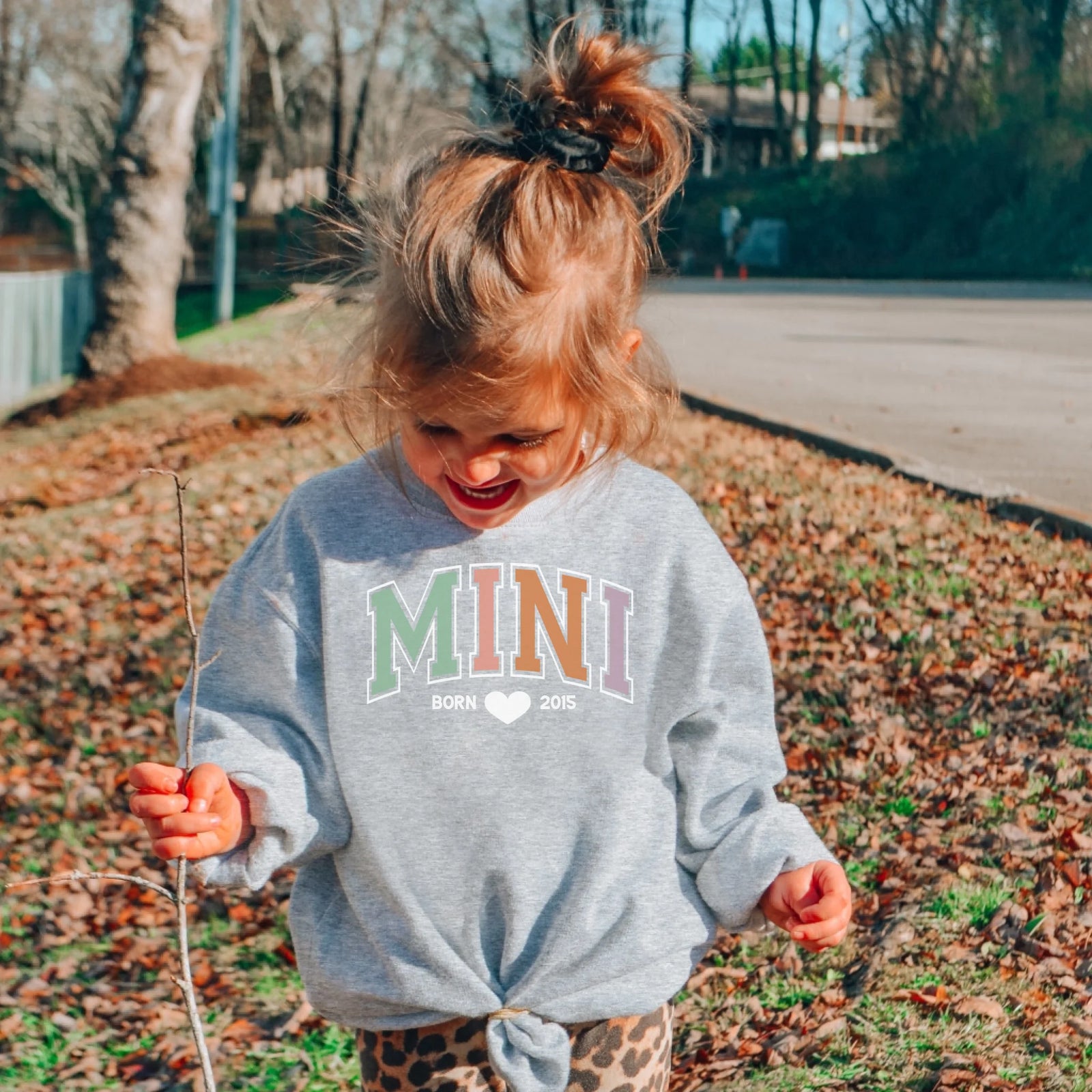 mamagibt Sweatshirt Kinder Mama und Ich Aspen Sky Sweatshirt Kinder Mama und Ich Aspen Sky Heather Grey