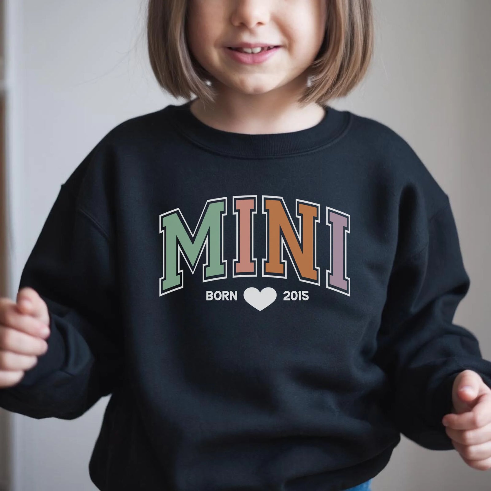 mamagibt Sweatshirt Kinder Mama und Ich Aspen Sky Sweatshirt Kinder Mama und Ich Aspen Sky Jet Black