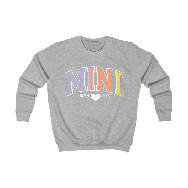 Sweatshirt Kinder Mama und Ich Pastell