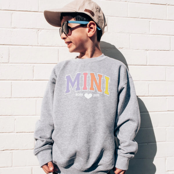 Sweatshirt Kinder Mama und Ich Pastell