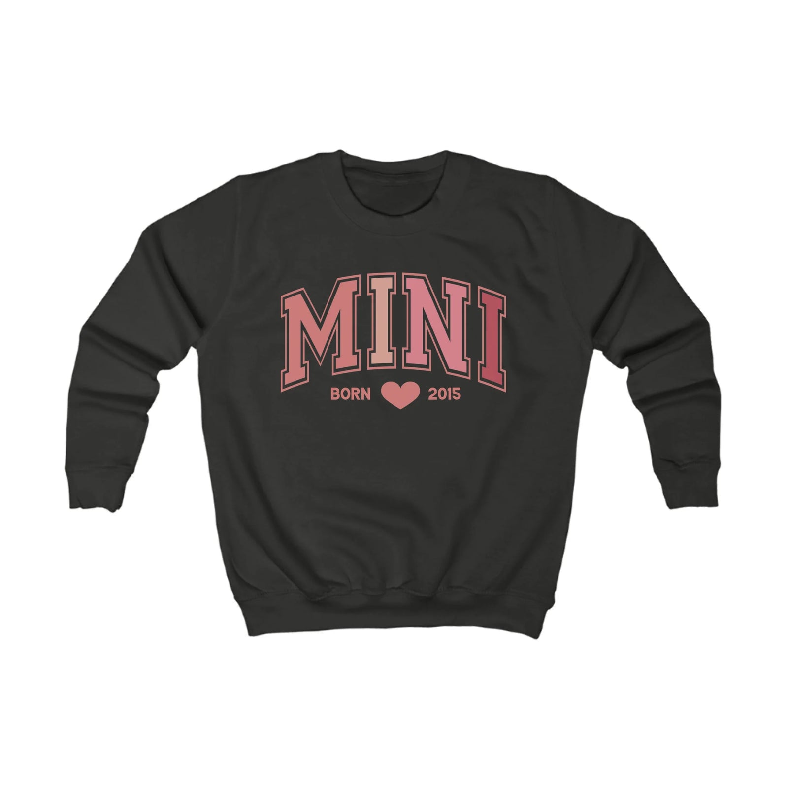 mamagibt Sweatshirt Kinder Mama und Ich Pink