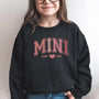 mamagibt Sweatshirt Kinder Mama und Ich Pink Sweatshirt Kinder Mama und Ich Pink Jet Black