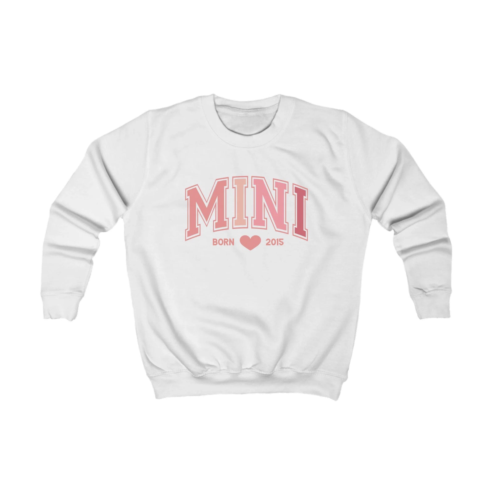 mamagibt Sweatshirt Kinder Mama und Ich Pink