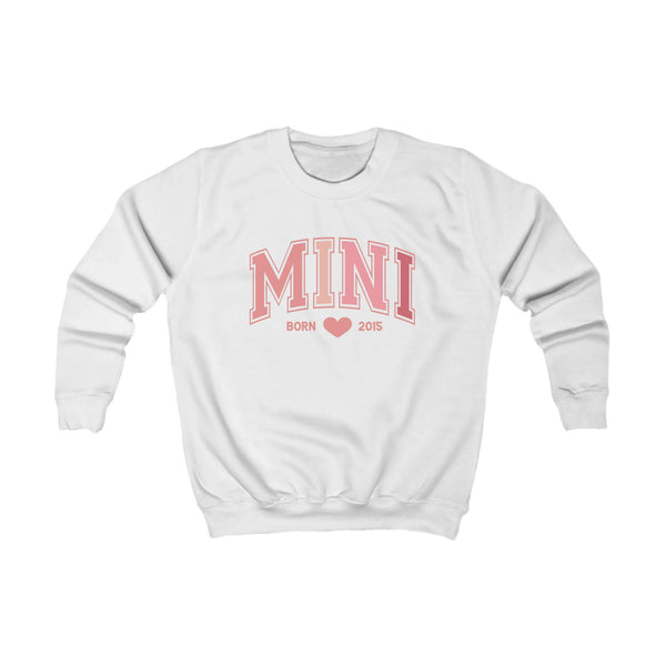 Sweatshirt Kinder Mama und Ich Pink