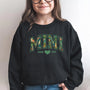 mamagibt Sweatshirt Kinder Mama und Ich Dschungel Sweatshirt Kinder Mama und Ich Dschungel Jet Black