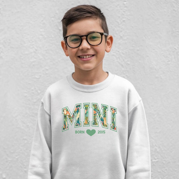 Sweatshirt Kinder Mama und Ich Dschungel