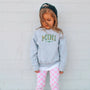 mamagibt Sweatshirt Kinder Mama und Ich Dschungel Sweatshirt Kinder Mama und Ich Dschungel Heather Grey
